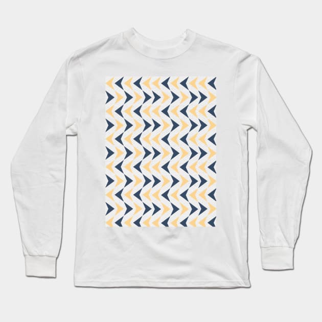 zigzag arrows Long Sleeve T-Shirt by beleafcreativ